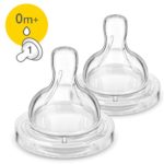 Philips Tetina Classic+ (2 buc.,Tetina extra-moale-1 gaura, Debit pentru nou-nascuti, Peste 0 luni) - imagine 2