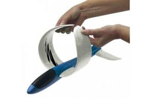 Avion spuma albastru/alb JAMARA - imagine 2