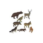 Animale de padure 8 piese MINILAND — изображение 2