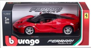 Model  - LA FERRARI (rosu,alb 1:24) BBURAGO - imagine 2