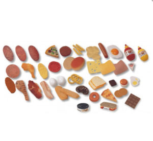 Asortiment alimentar din plastic 52 piese MINILAND - imagine 2