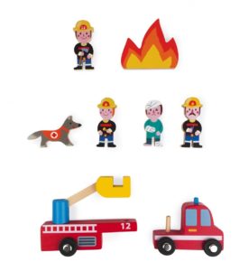 Set de joc - Pompieri JANOD - imagine 2