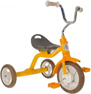Bicicleta 3 roti galben Italtrike
