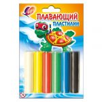 Pasta de modelat plutitoare in blister 6 culori Луч