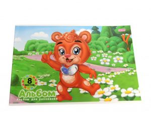 Album p/u desen cu sclipici 8 foi Prostand