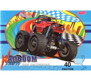 Album p/u desen cu sclipici 40 foi Prostand