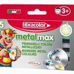 Carioci 5 culori Metal Max Fibracolor
