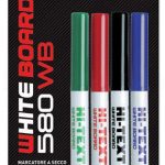 Set marker Whiteboard 4buc Hi-Text 580WB