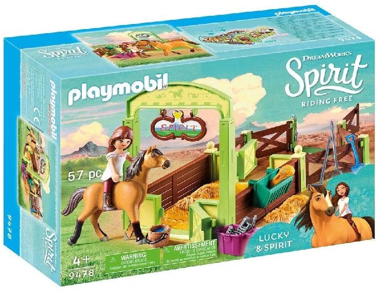 Spatiu Ingrijire Cai Lucky si Spirit Playmobil Toys Toys