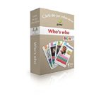 Carti de joc educative. WHO IS WHO. GAMA.