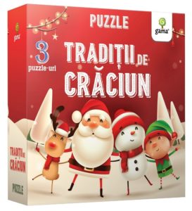 Traditii de Craciun. Puzzle educativ. GAMA.