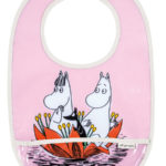 Baveta bumbac captusita PVC Moomin P Petit Jour Paris