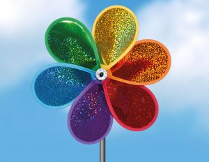 Windtoy "GLITTER BLOOM "Günther