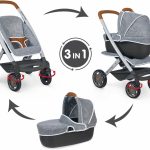 Smoby Set de joc "MC and Q COMBI PRAM GREY"