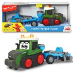 Dickie auto "Happy Fendt Plow" cu sunet si lumina