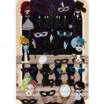 Stickers "Party Masck" Apli