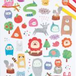 Stickers "Animale colorate" Apli