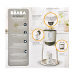 Incalzitor biberon Bib Expresso alb/gri Beaba - imagine 7