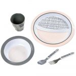 Set vase cadou roz Beaba