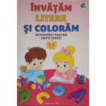 Invatam litere si coloram 3-5 ani LIBELULA