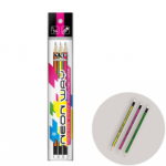 Set creion cu radiera ascutit Neon Way 3 buc HB