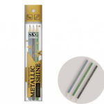 Set creion cu radiera ascutit Metallic Shine 3 buc. HB