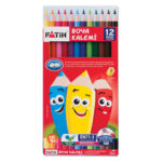 Creioane colorate 12 cul. Fatih