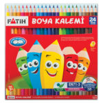 Creioane colorate 24 cul. Fatih