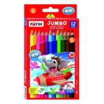 Creioane colorate 12 cul. Fatih Jumbo