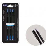 Pix gel LINC Pentonic 3 buc blister albastru