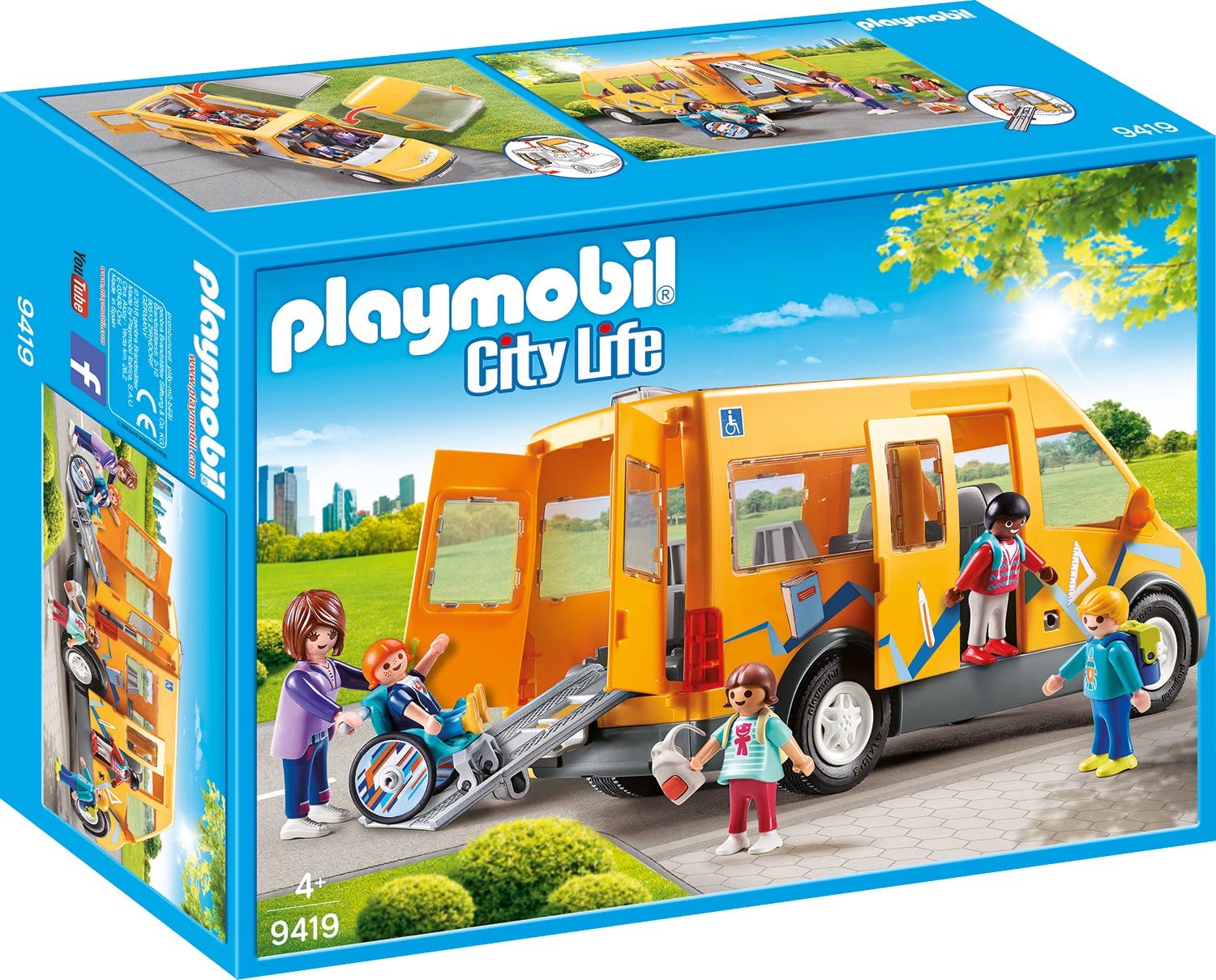 School Van Playmobil - Toys Toys