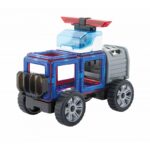 Constructor Amazing Police Set MAGFORMERS - imagine 2