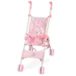 Carucior plimbare roz DECUEVAS
