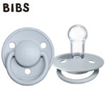 Suzeta din silicon Bibs De Lux (0-36 luni) culoarea Baby Blue