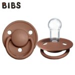 Suzeta din silicon Bibs De Lux (0-36 luni) culoarea Woodchuck