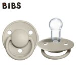 Suzeta din silicon Bibs De Lux (0-36 luni) culoarea Sand