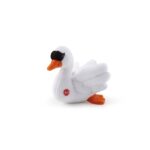 Jucarie moale Lebada 11 cm TRUDI