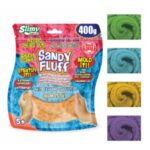 Nisip Kinetic Sandy Fluffy im Zip Bag 400g in asort. SLIMY