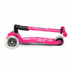 Trotineta Maxi Micro Deluxe Foldable LED roz MICRO - imagine 2