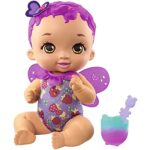 Papusa cu par violet My garden baby Mattel