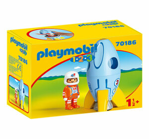 Playmobil 70186 Astronaut with Rocket, buc