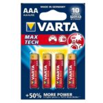 Maxi-Tech AAA LR03 bli 4, baterie varta alcalina