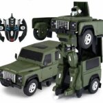 Robot-transformer Land Rover cu radiocomanda RASTAR