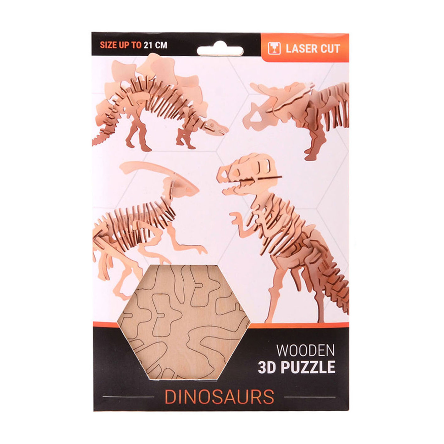 Puzzle 3D Dinozaur in assort. JOHNTOY - Toys Toys