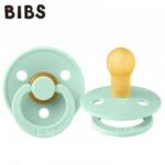 Suzeta din latex Bibs Colour (6-18 luni) culoarea Nordic Mint