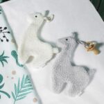 Jucarie de bagat pe suzet? Jollein Lama grey — изображение 2