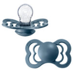 Suzeta din latex Bibs Supreme (0-6 luni) culoarea Petrol