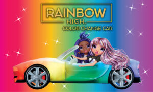 Jucarie Masina decapotabila pentru papusi Rainbow High care isi schimba culoarea - imagine 2