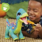 Jucarie Fur Real Friends, Snackin Sam the Bronto Hasbro - imagine 3