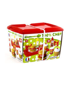 Ecoiffier Set"Hamburger set Box relooking ", 2623, buc. - imagine 2
